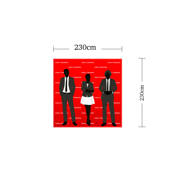 3x3 - 230 x 230 cm