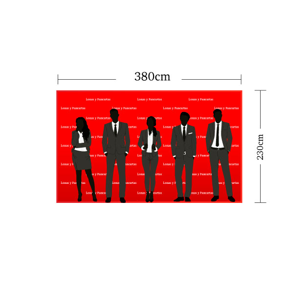 5x3 - 380 x 230 cm