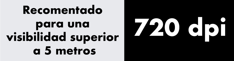 Gran Formato  720 dpi