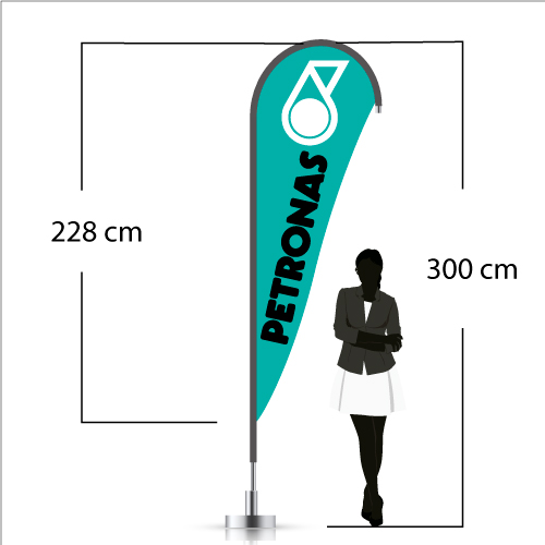 M - GOTA 300cm de altura