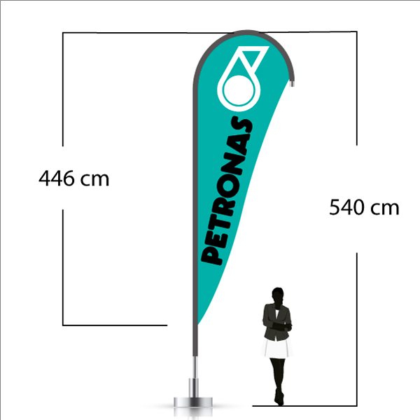 XXL - GOTA  540cm de altura