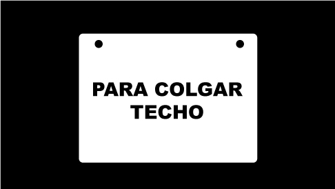 Para colgar techo
