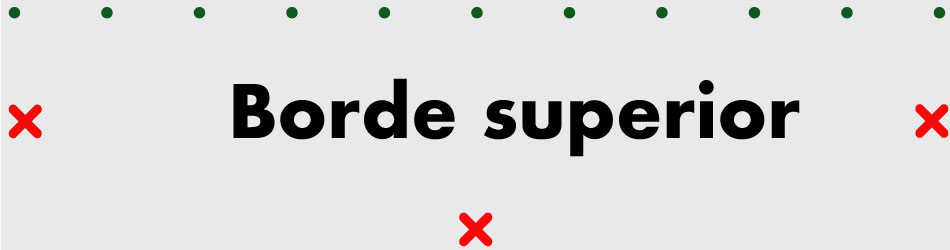 Borde superior