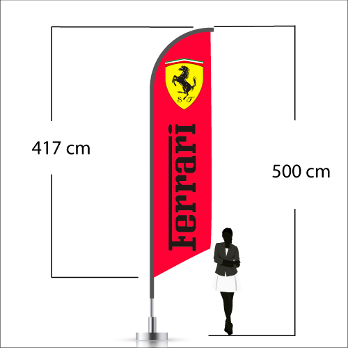 XL - VELA  500cm de altura