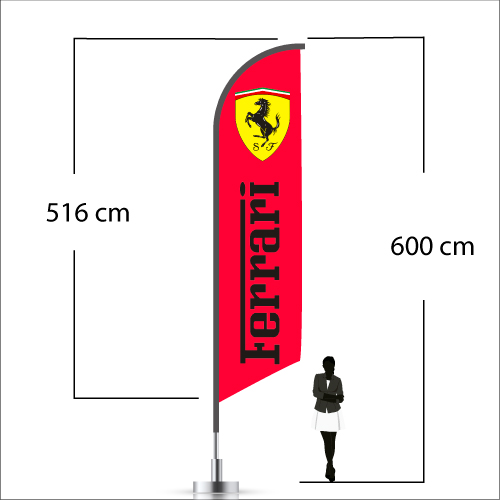 XXL - VELA 600cm de altura