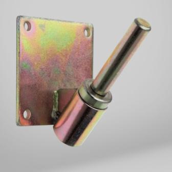 Base fijación pared. Mástil incluido
