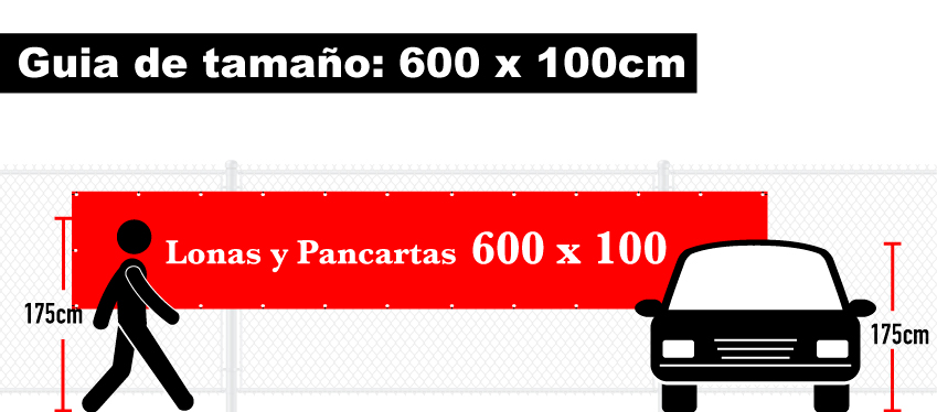 Pancarta 600 x100 cm vista 2