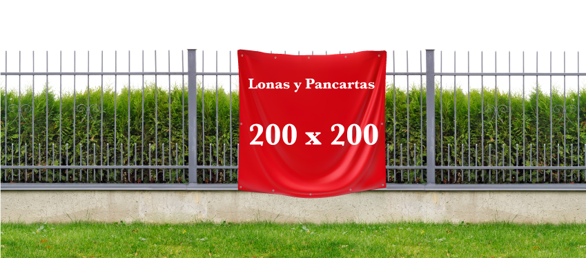 Pancarta 200 x 200