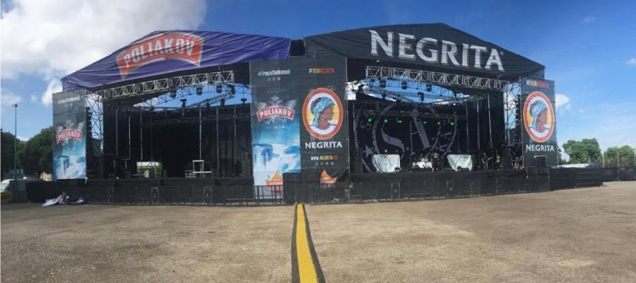 Lonas para festivales  vista 2