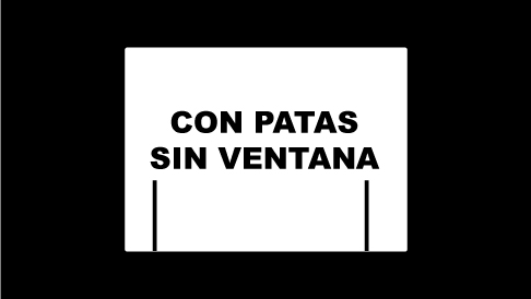 2 patas sin ventana
