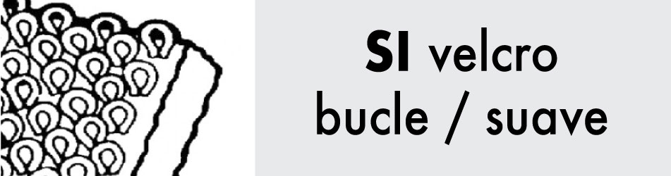 Si, velcro BUCLE